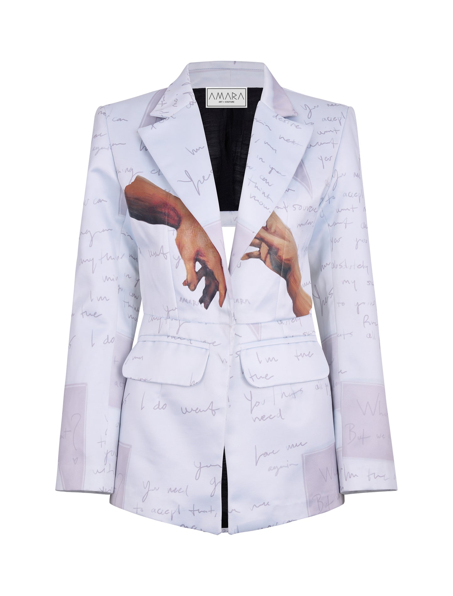 ARTWORK N. 56 - OPEN BACK BLAZER