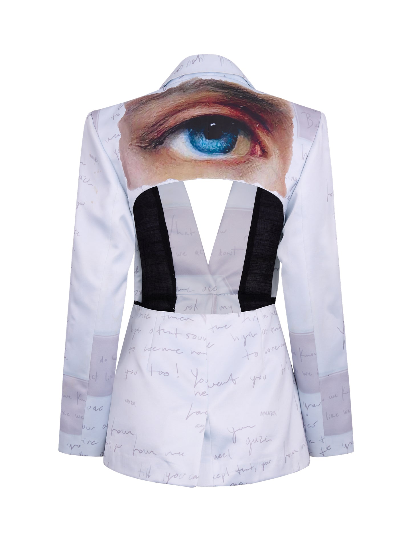 ARTWORK N. 56 - OPEN BACK BLAZER