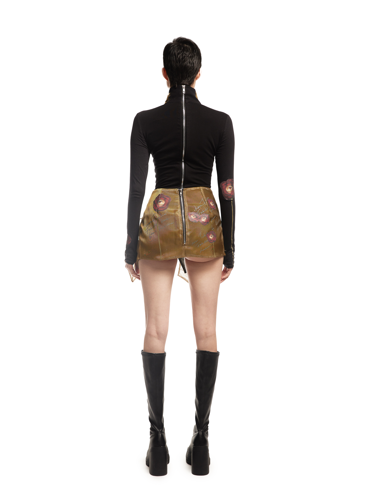 ARTWORK N. 58 - COQUETTE BOW MINI SKIRT